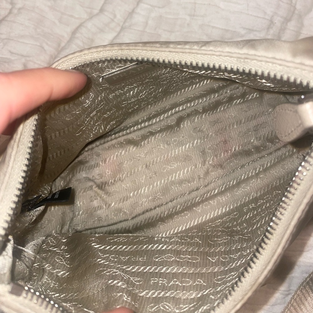 Prada beige nylon purse - Picture 8 of 8